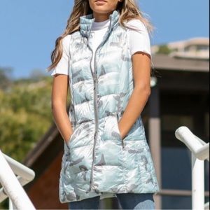 Anorak Camo Down Vest